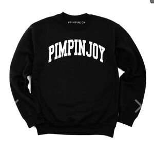 Bobby Bones NEW Pimpin Joy Black Sweatshirt